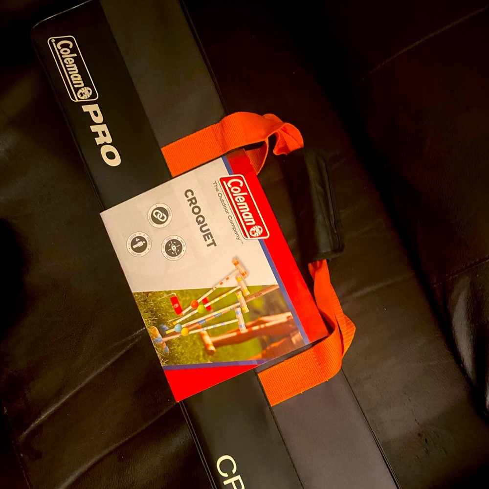 Coleman Pro Croquet Set Lawn Game **NEW***